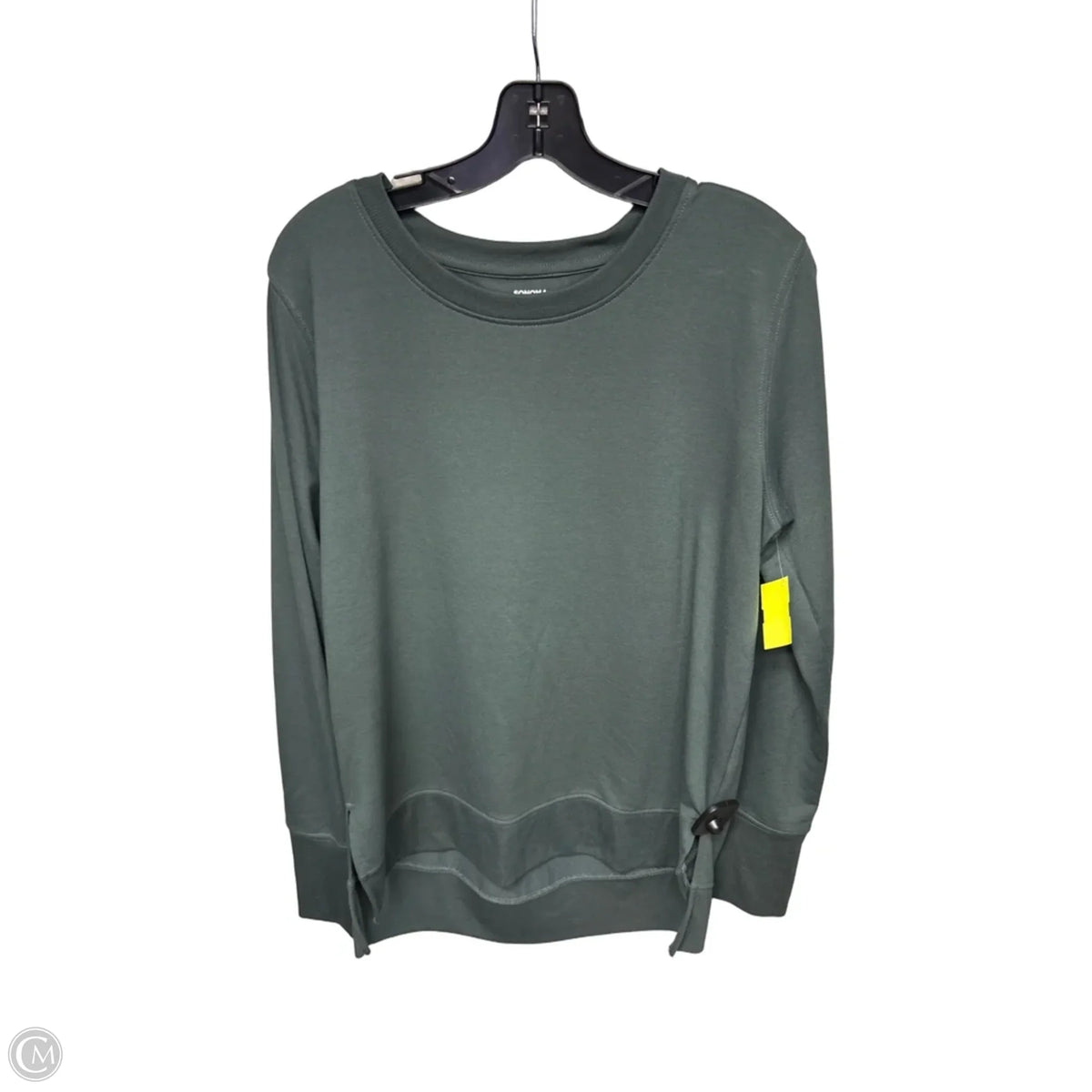 Top Long Sleeve By Sonoma In Green, Size: M
