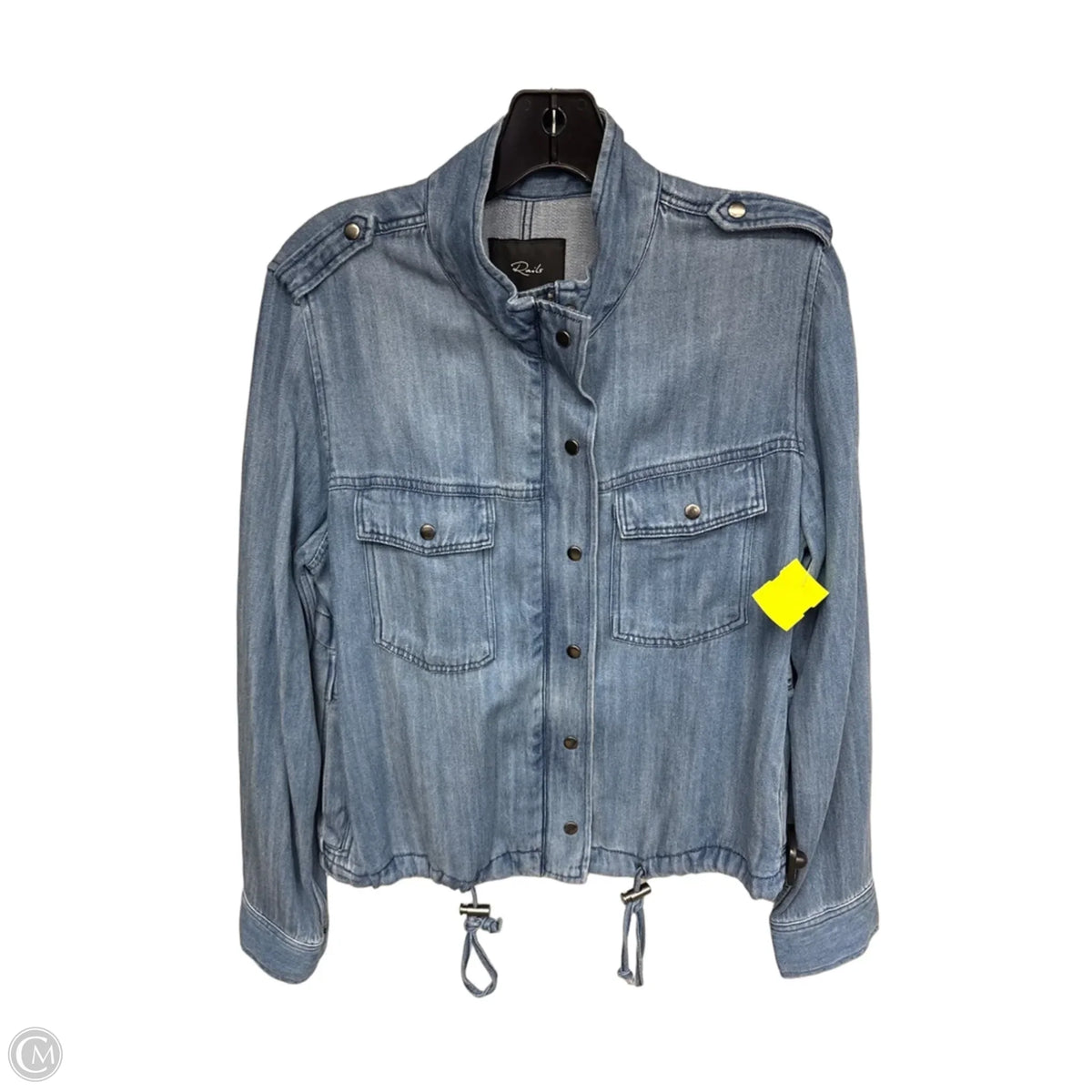 Jacket Denim By Rails In Blue Denim, Size: Xs