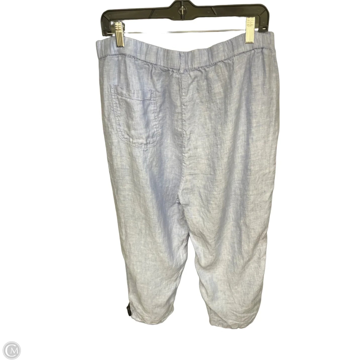 Pants Linen By Quince In Blue, Size: Xl