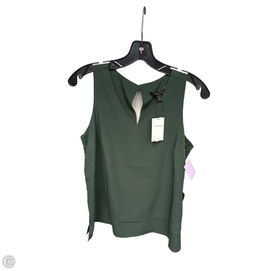 Top Sleeveless By Banana Republic In Green, Size: S