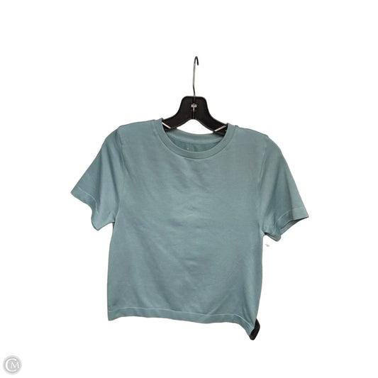 Top Short Sleeve By A New Day In Blue, Size: L