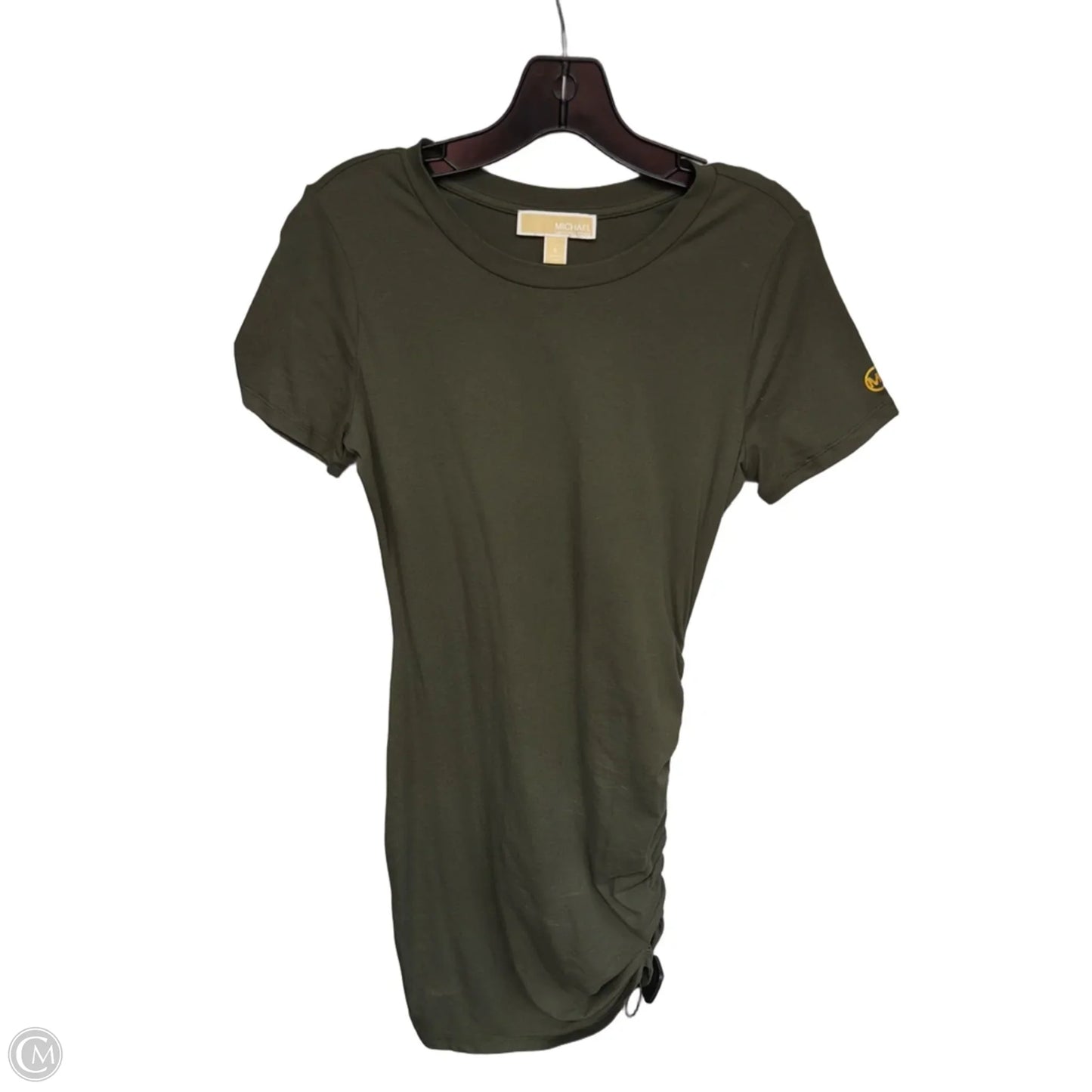 Dress Casual Midi By Michael By Michael Kors In Green, Size: S
