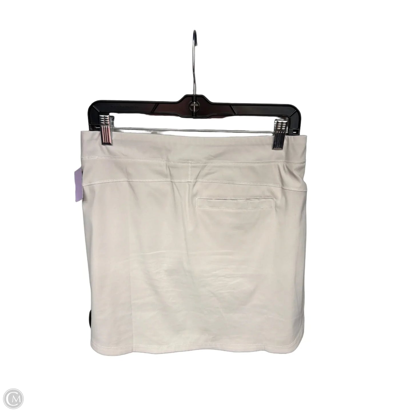 Athletic Skort By Adidas In Cream, Size: 2