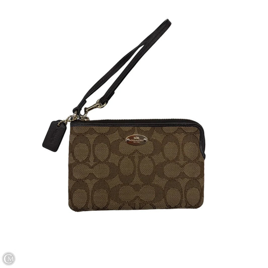 Wristlet Designer By Coach, Size: Small