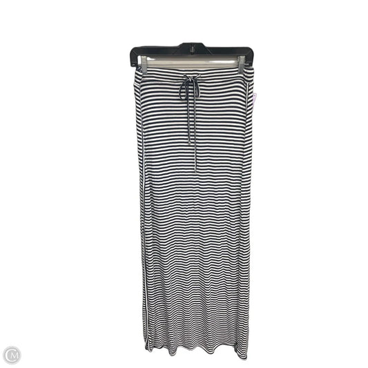 Skirt Maxi By Joules In Blue & White, Size: 6
