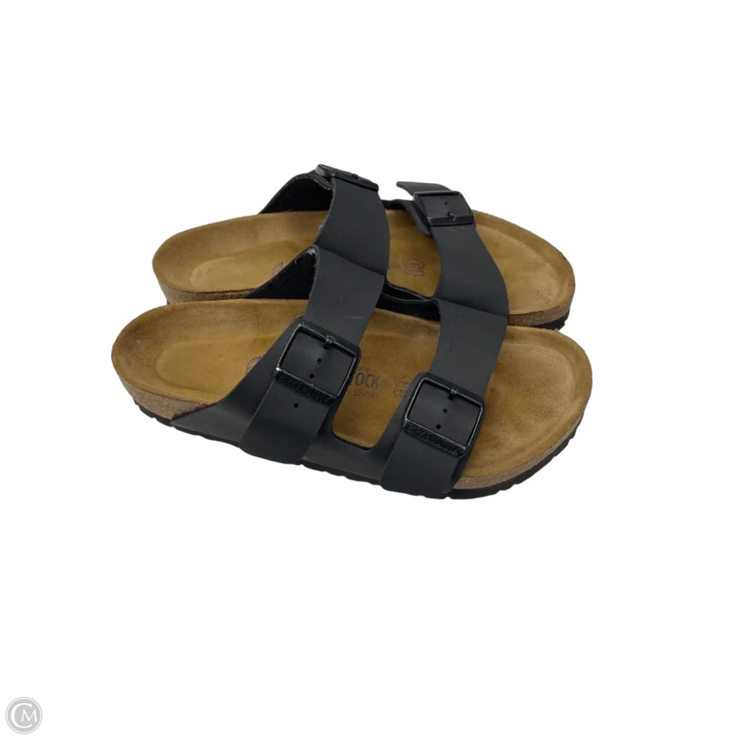 Sandals Flats By Birkenstock In Blue, Size: 8