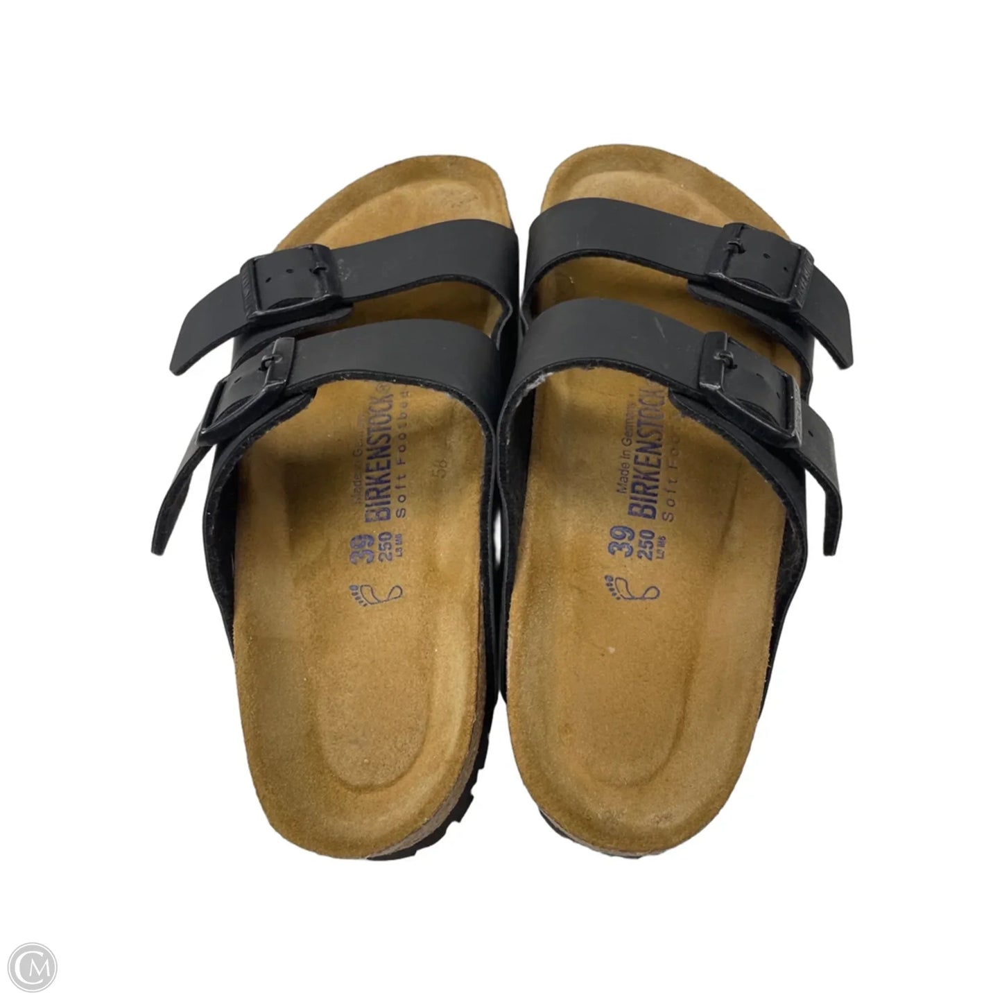 Sandals Flats By Birkenstock In Blue, Size: 8