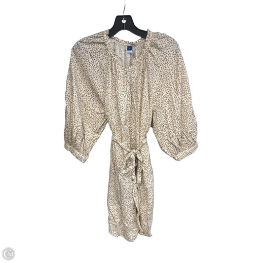 Dress Casual Midi By Gap In Cream, Size: L