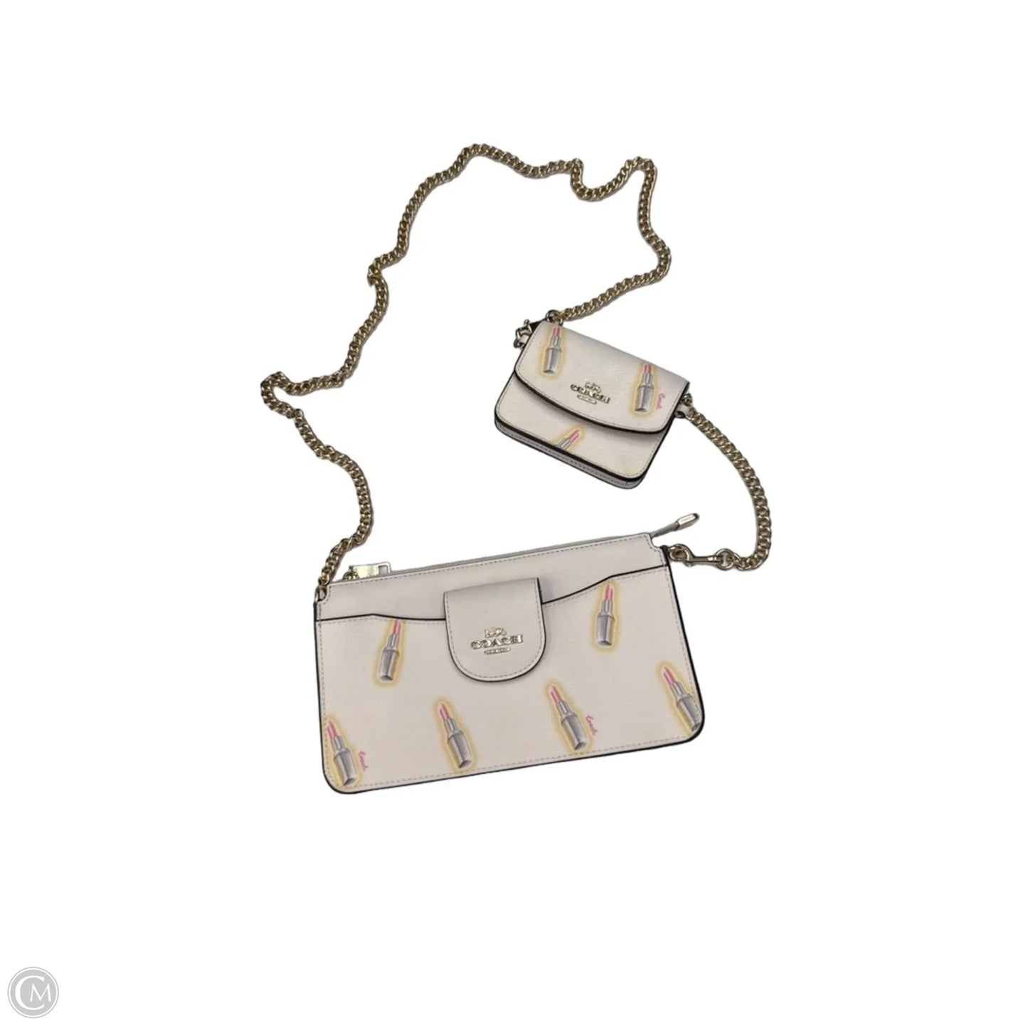 Crossbody Designer By Coach, Size: Medium