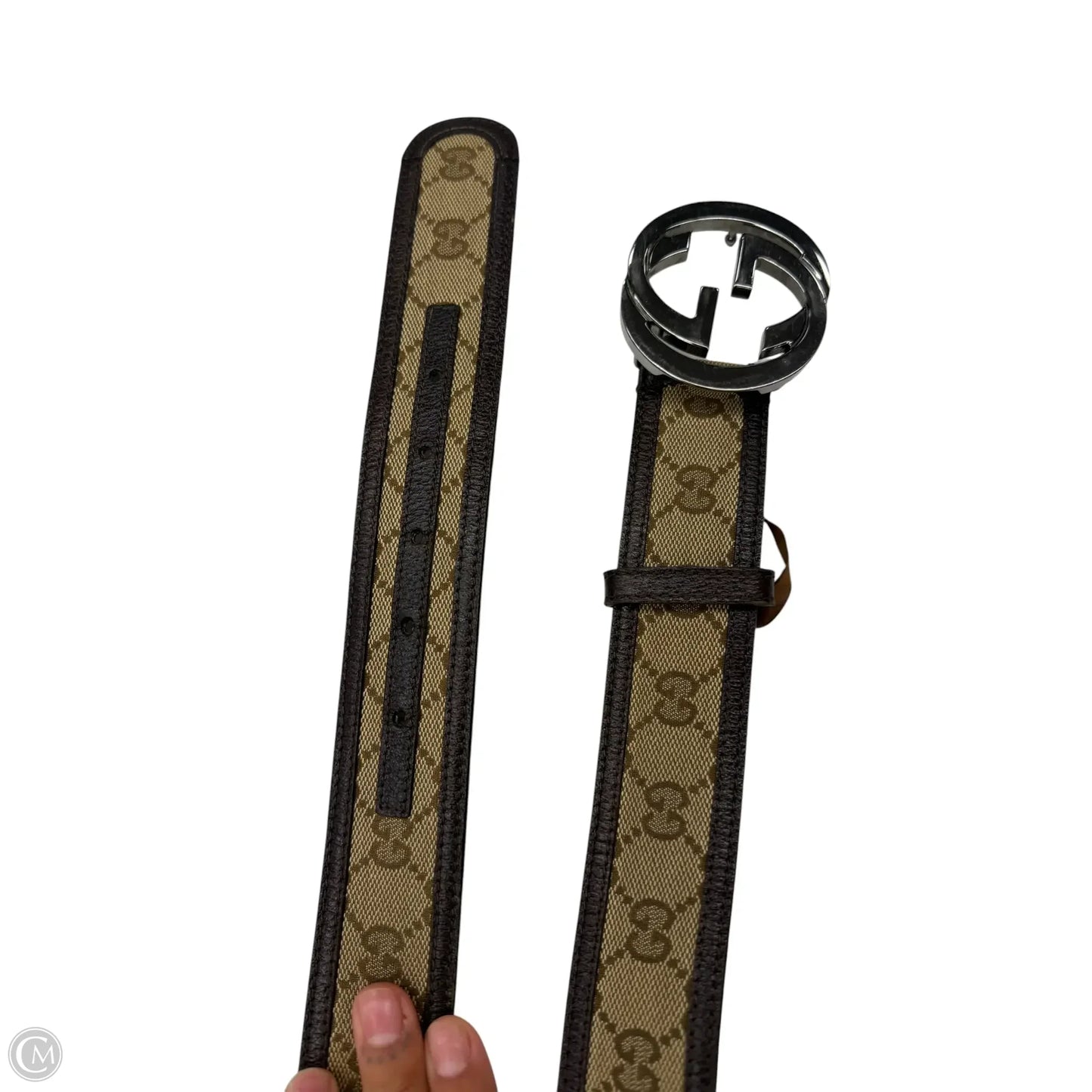 Belt Luxury Designer By Gucci, Size: