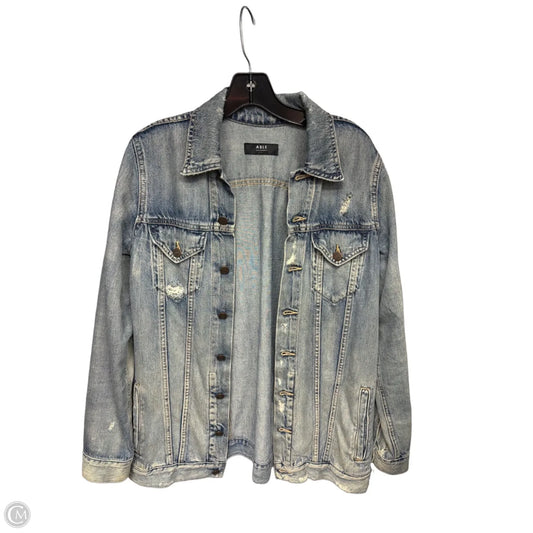 Jacket Denim By Able In Blue Denim, Size: S