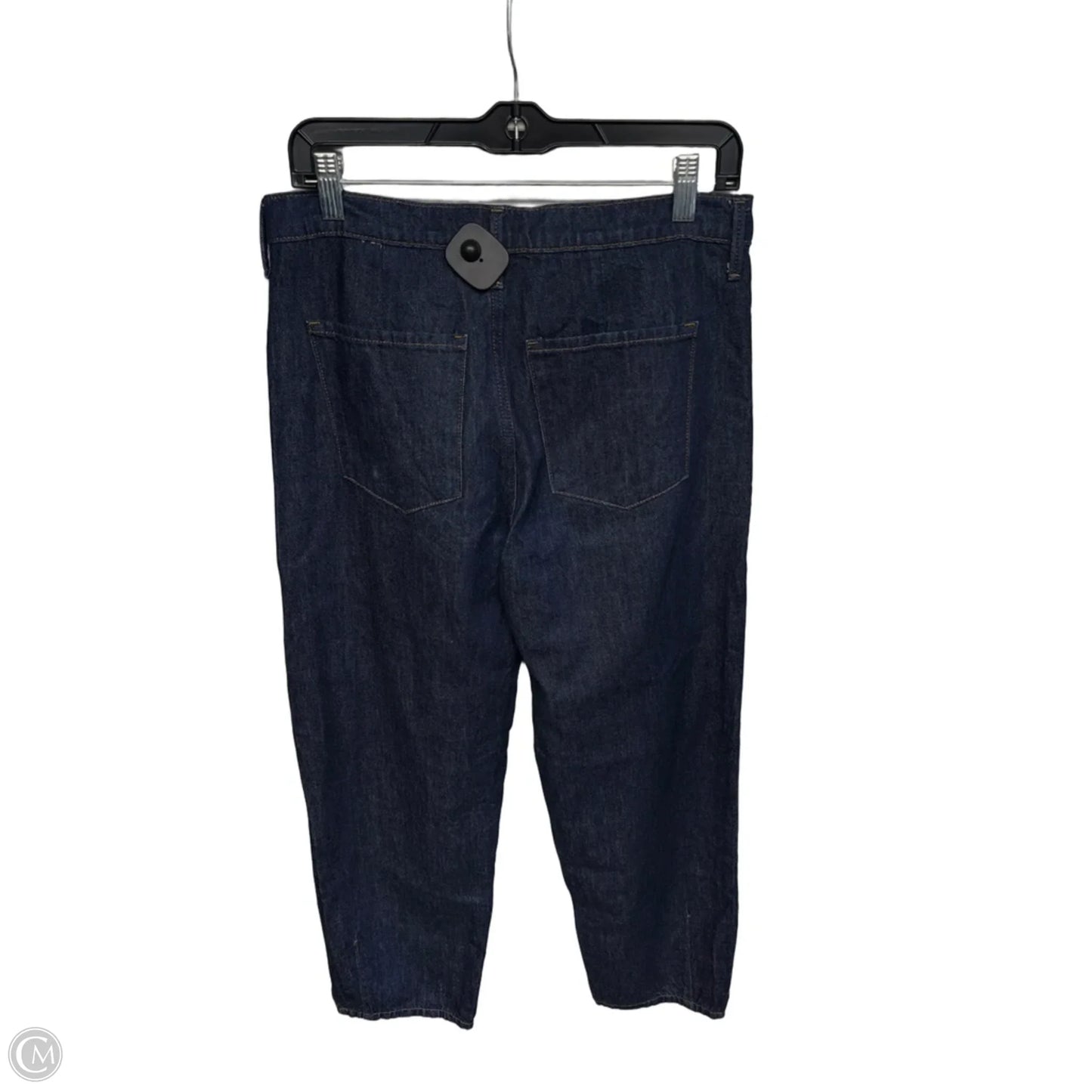 Jeans Wide Leg By Banana Republic In Blue Denim, Size: 6p