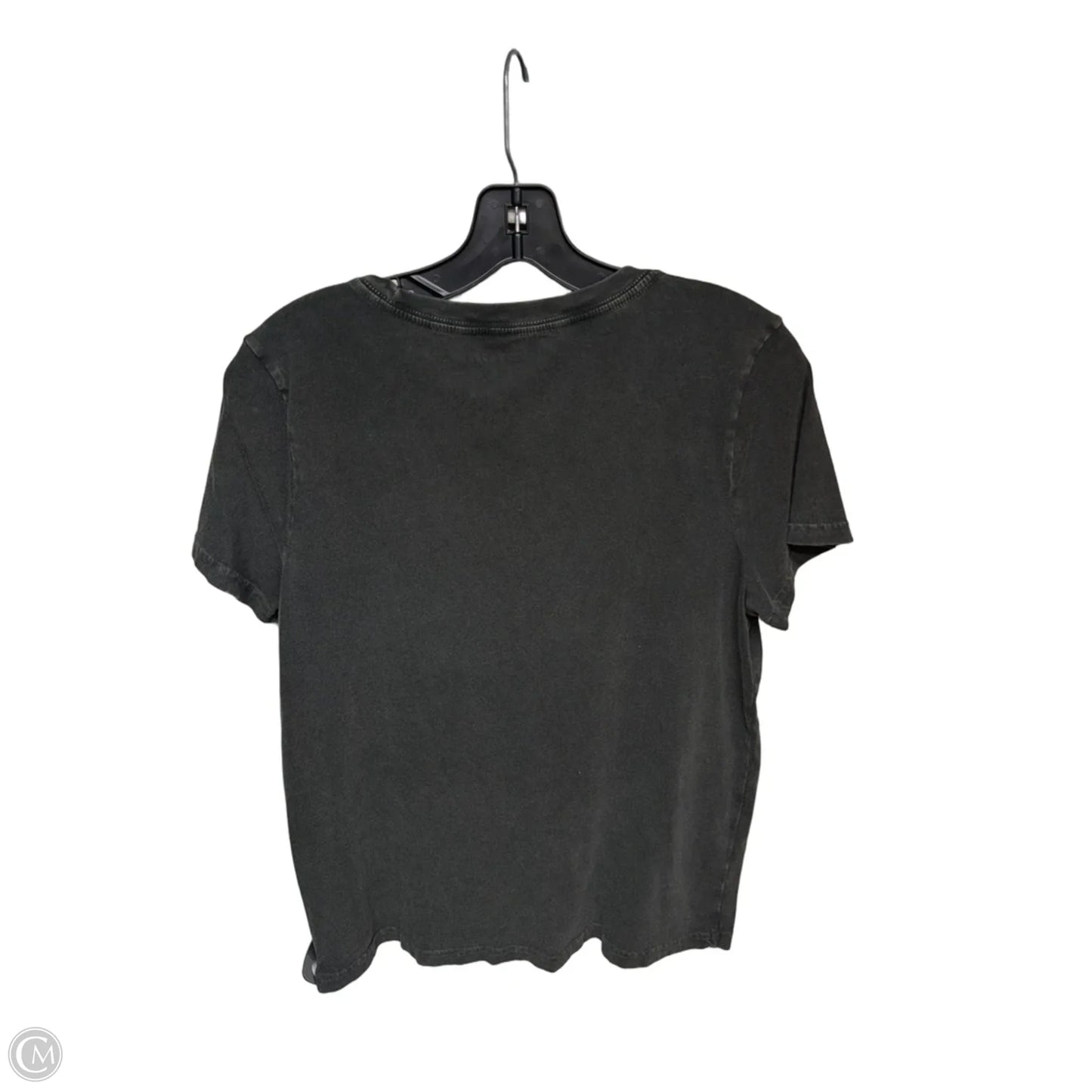 Top Short Sleeve By Lucky Brand In Grey, Size: M