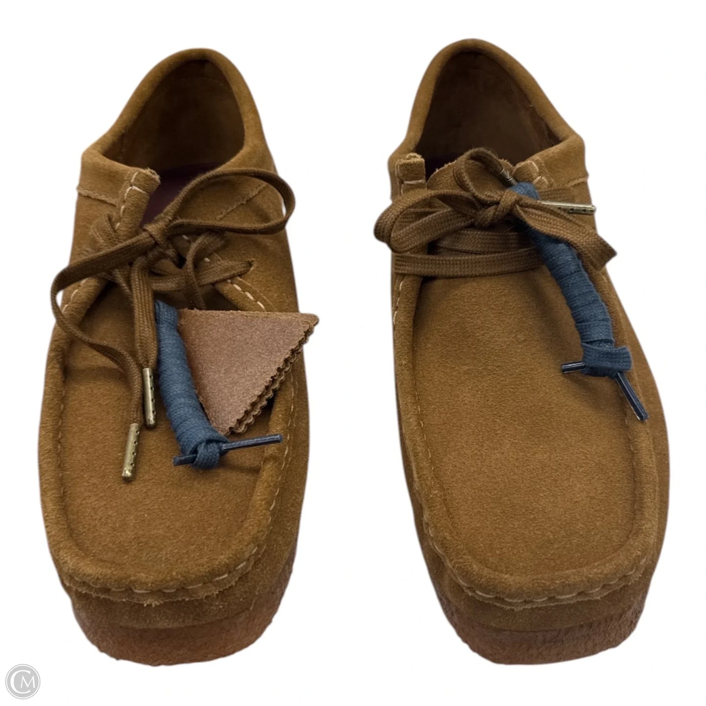 Shoes Flats By Clarks In Brown, Size: 10.5
