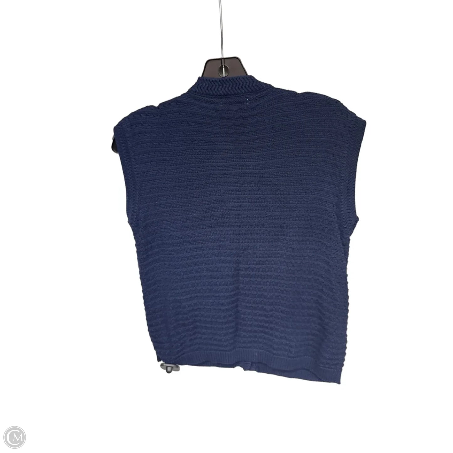 Top Sleeveless By Evereve In Navy, Size: S