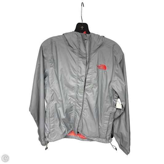 Jacket Windbreaker By The North Face In Grey, Size: S