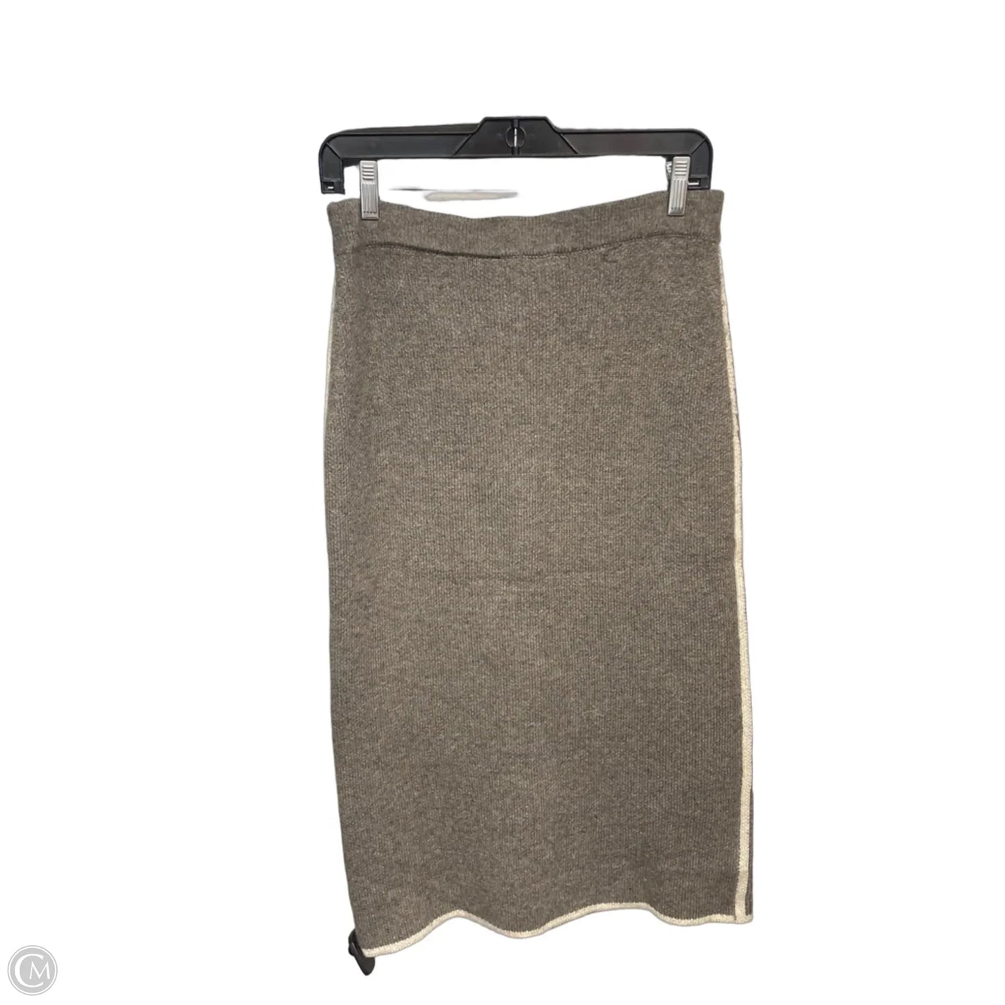 Skirt Midi By Zara In Brown, Size: M