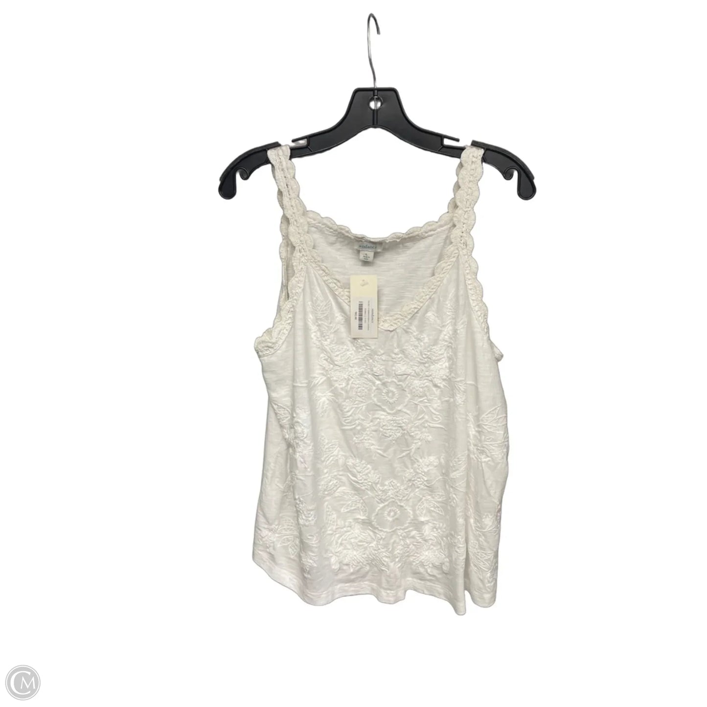 Top Sleeveless By Sundance In White, Size: L