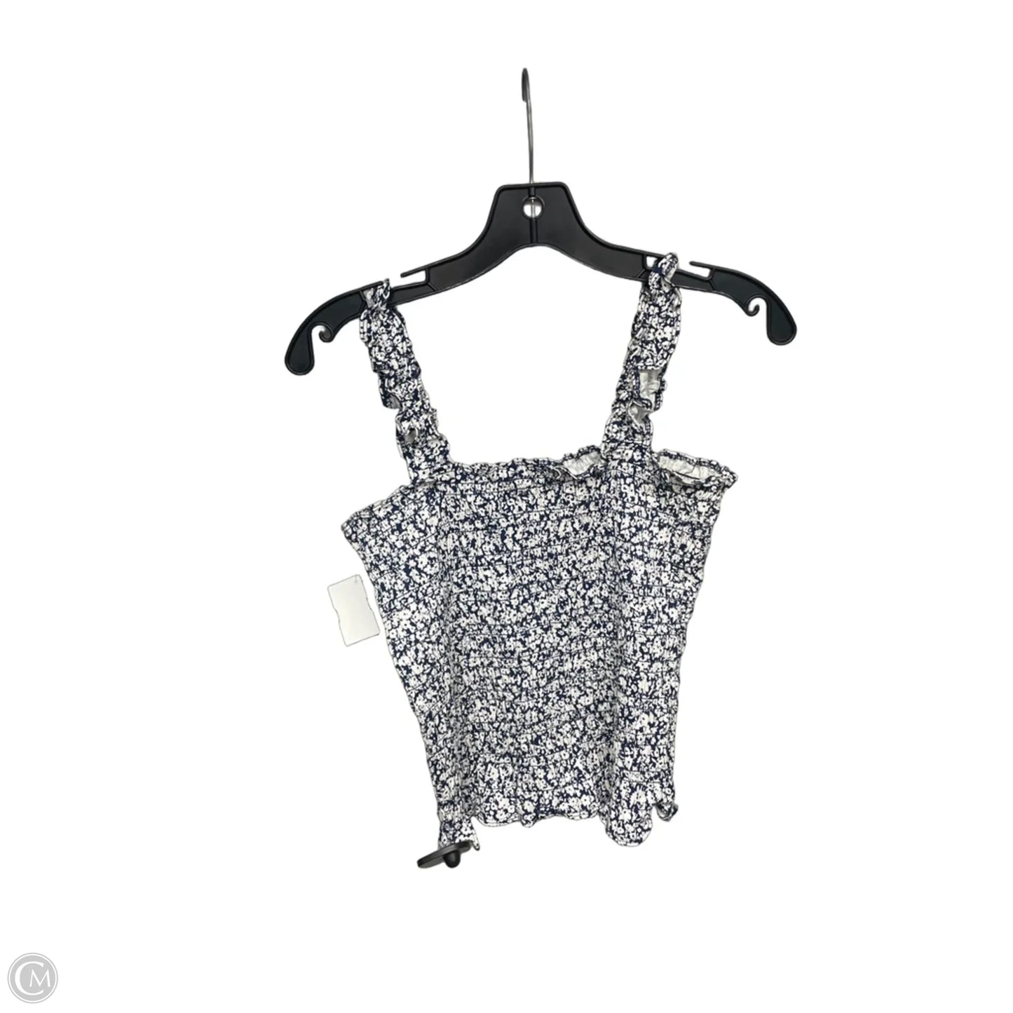 Tank Top By Old Navy In Blue & White, Size: S
