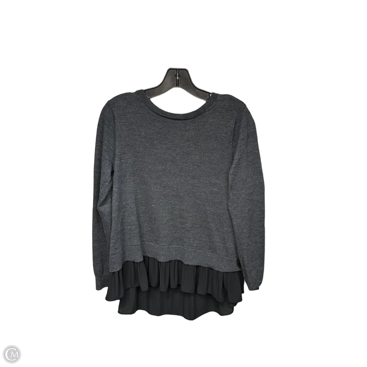 Sweater By Club Monaco In Black & Grey, Size: Sp