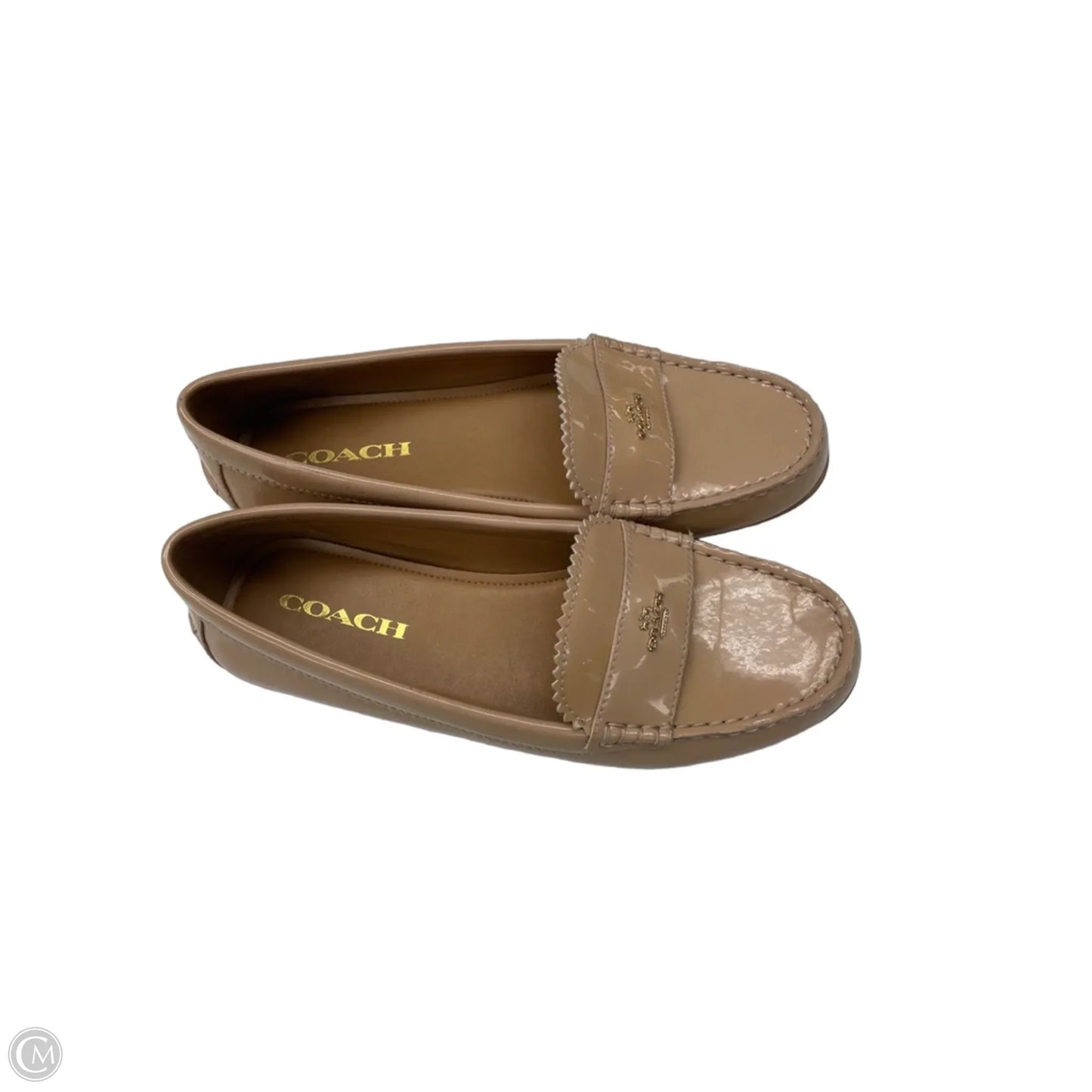 Shoes Designer By Coach In Cream, Size: 8