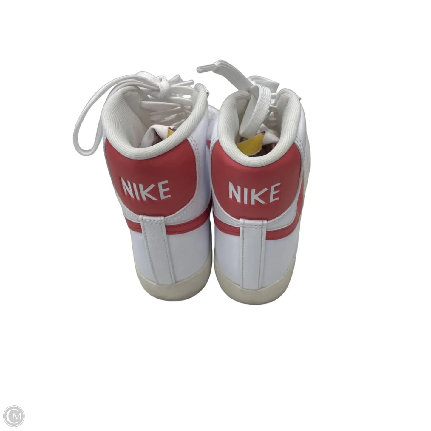 Shoes Sneakers By Nike In Pink & White, Size: 7.5