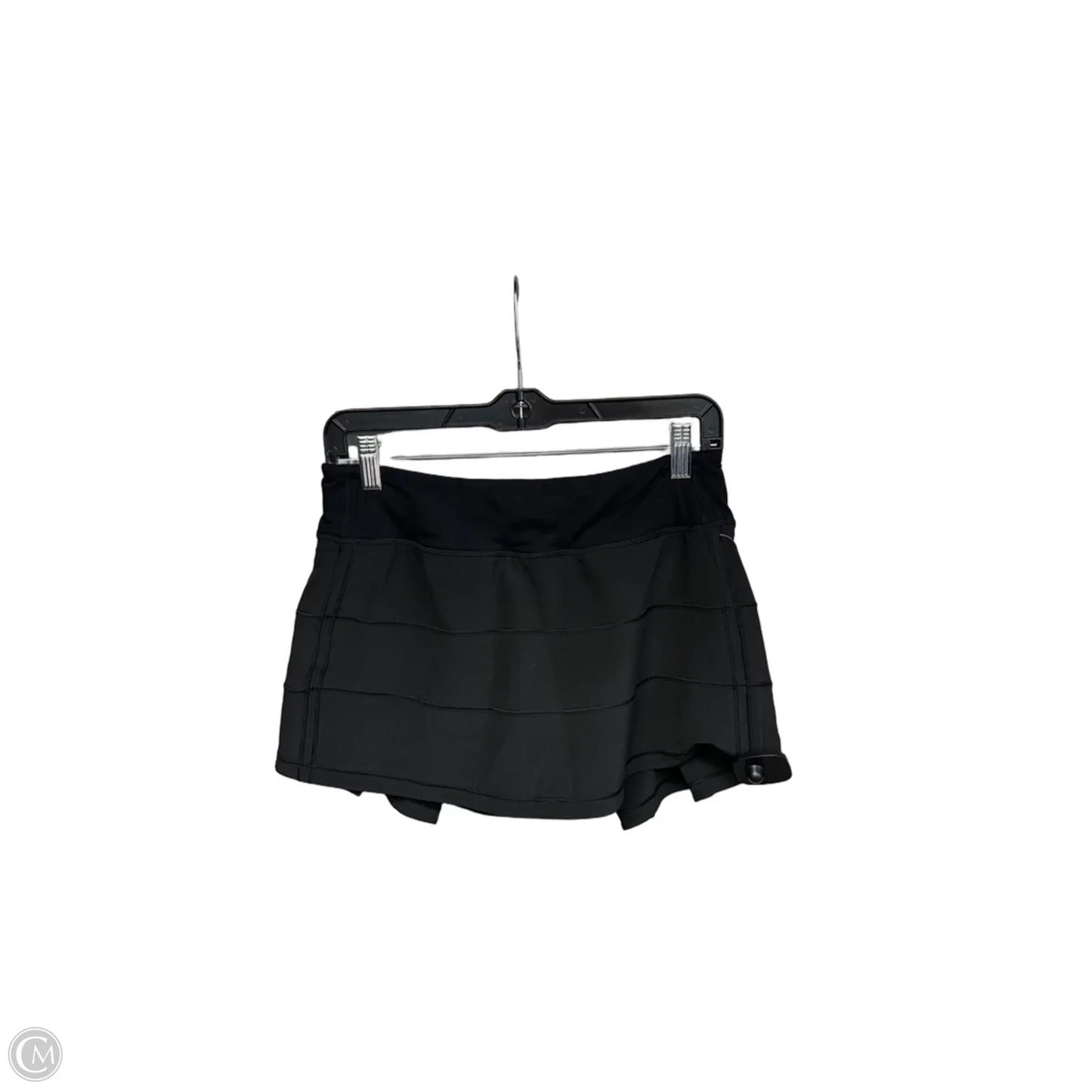 Athletic Skort By Lululemon In Black, Size: 6