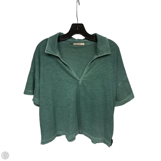 Top Short Sleeve By Marine Layer In Green, Size: Xl