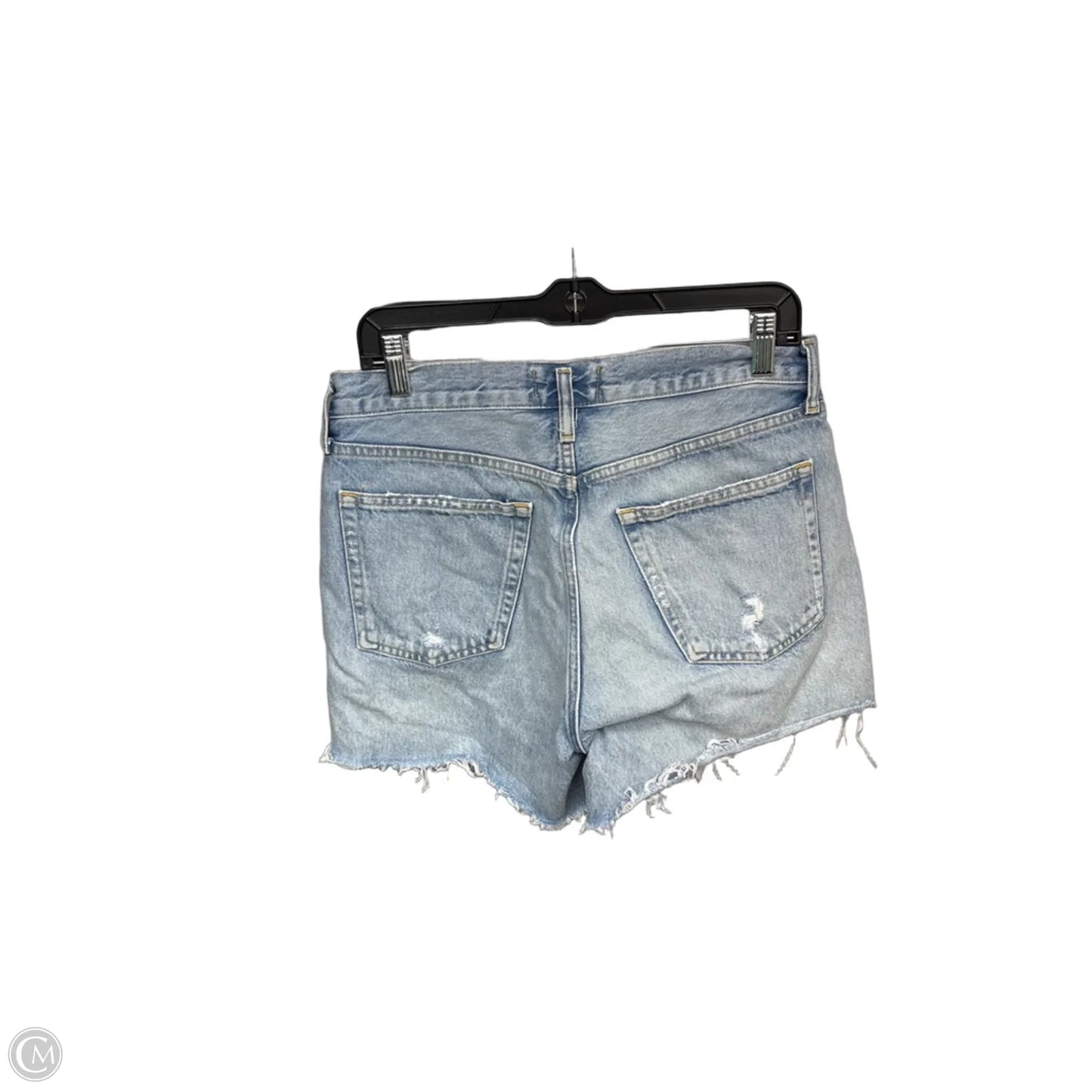 Shorts By Agolde In Blue Denim, Size: 28