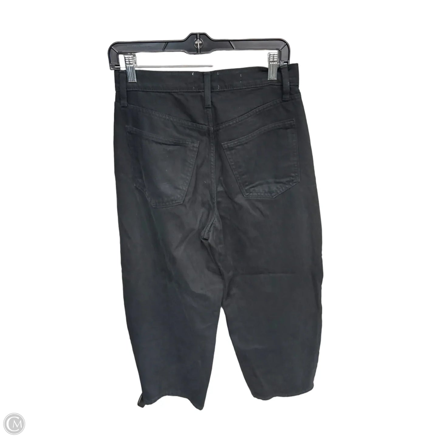 Jeans Wide Leg By Universal Thread In Black Denim, Size: 4