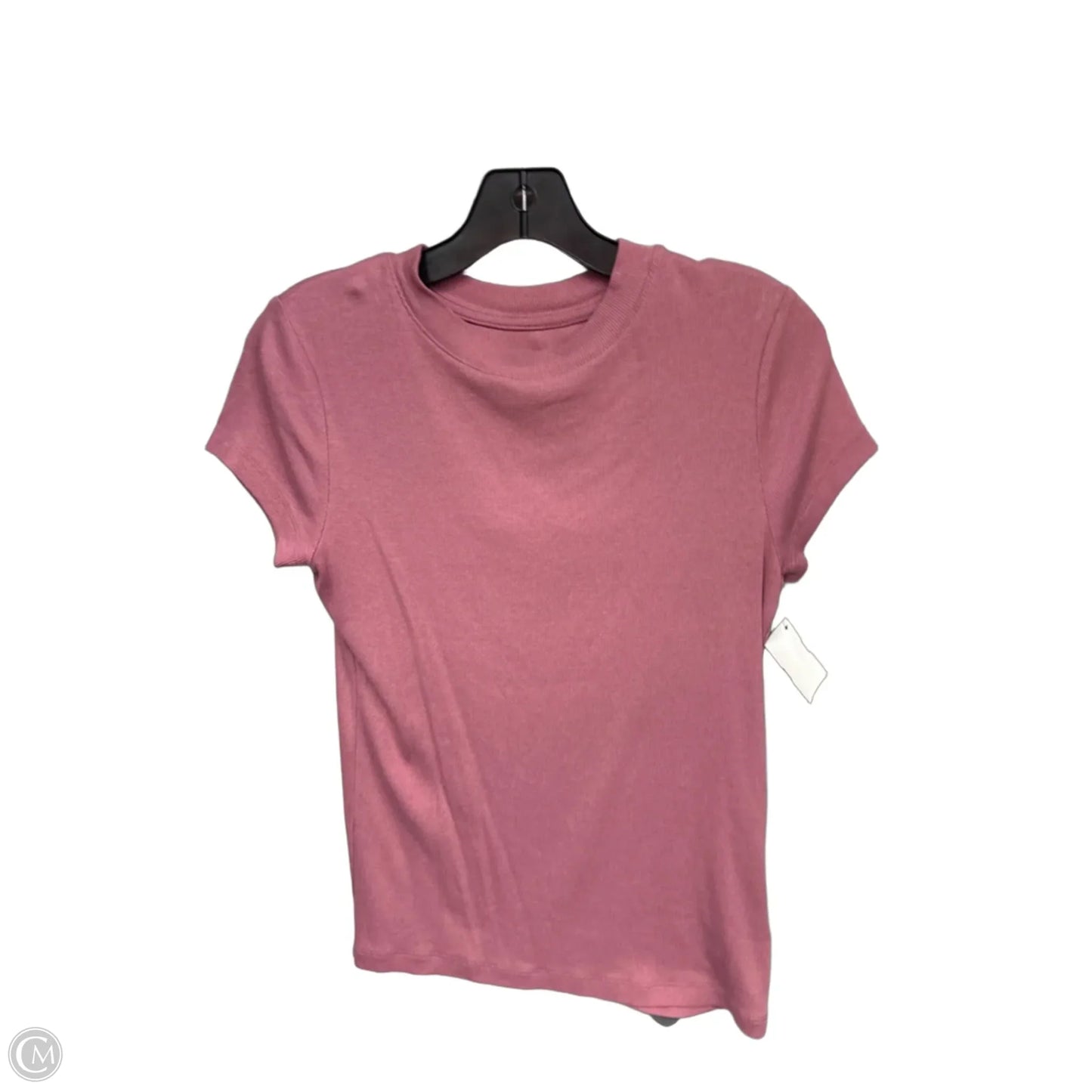 Top Short Sleeve By A New Day In Pink, Size: M