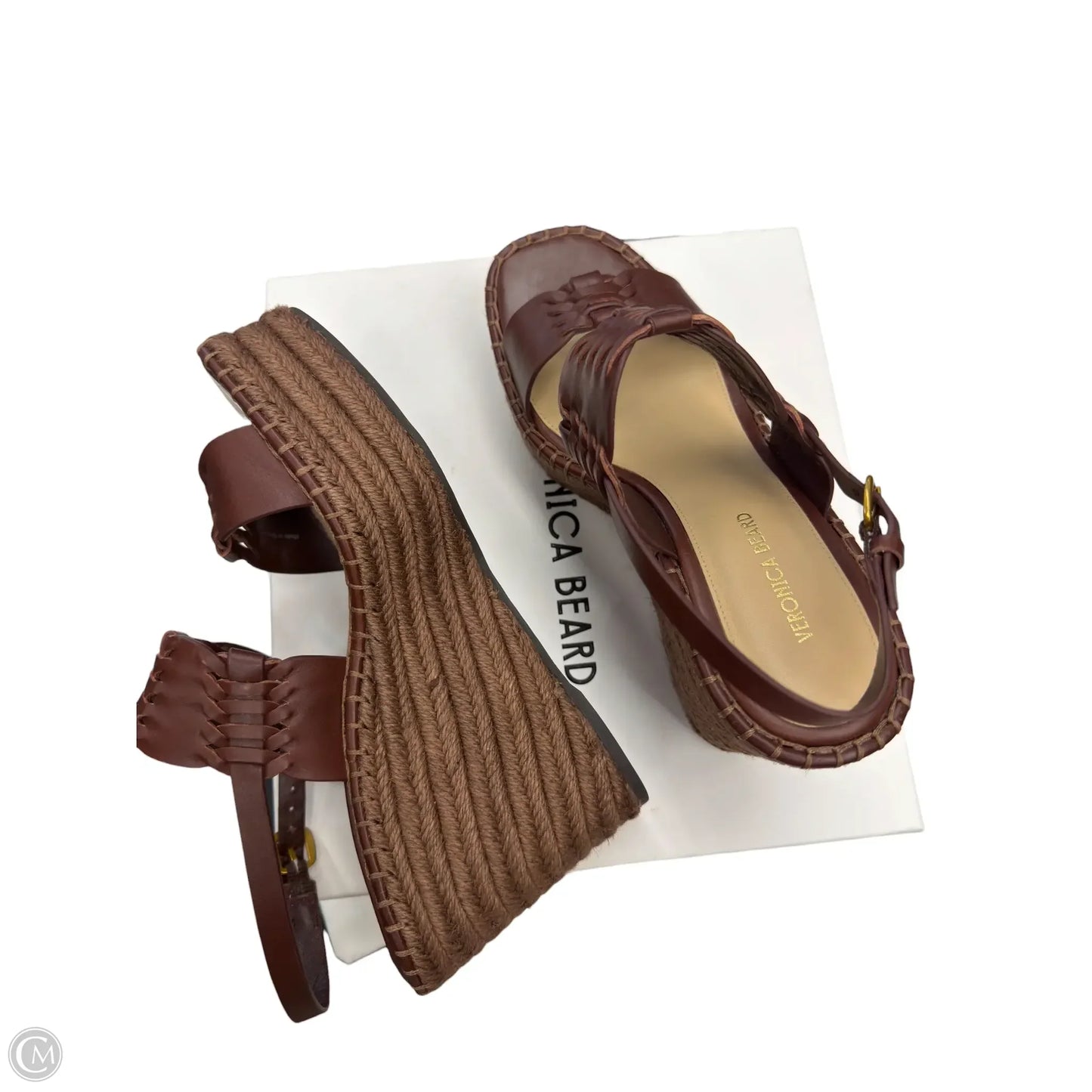 Shoes Designer By Veronica Beard In Brown, Size: 7