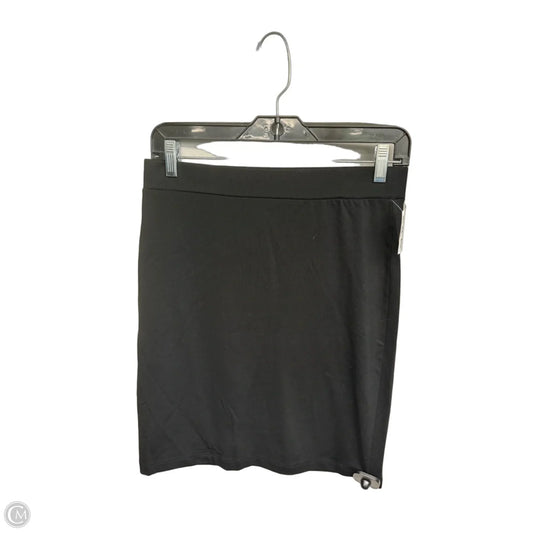 Skirt Midi By Forever 21 In Black, Size: L