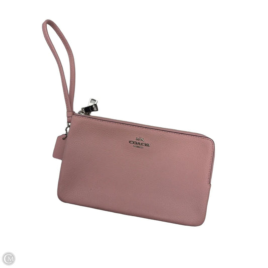 Wristlet Designer By Coach, Size: Large