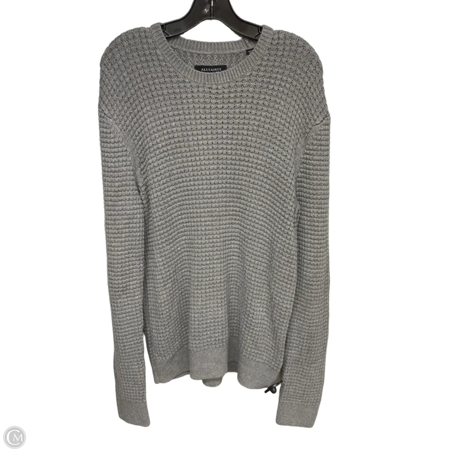 Sweater Designer By All Saints In Grey, Size: L