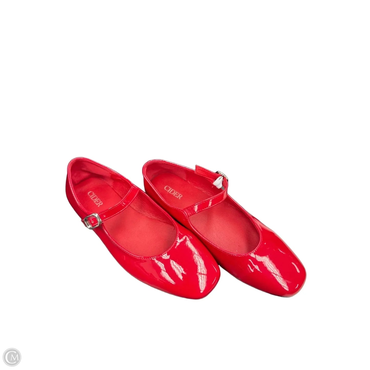 Shoes Flats By Cider In Red, Size: 7.5