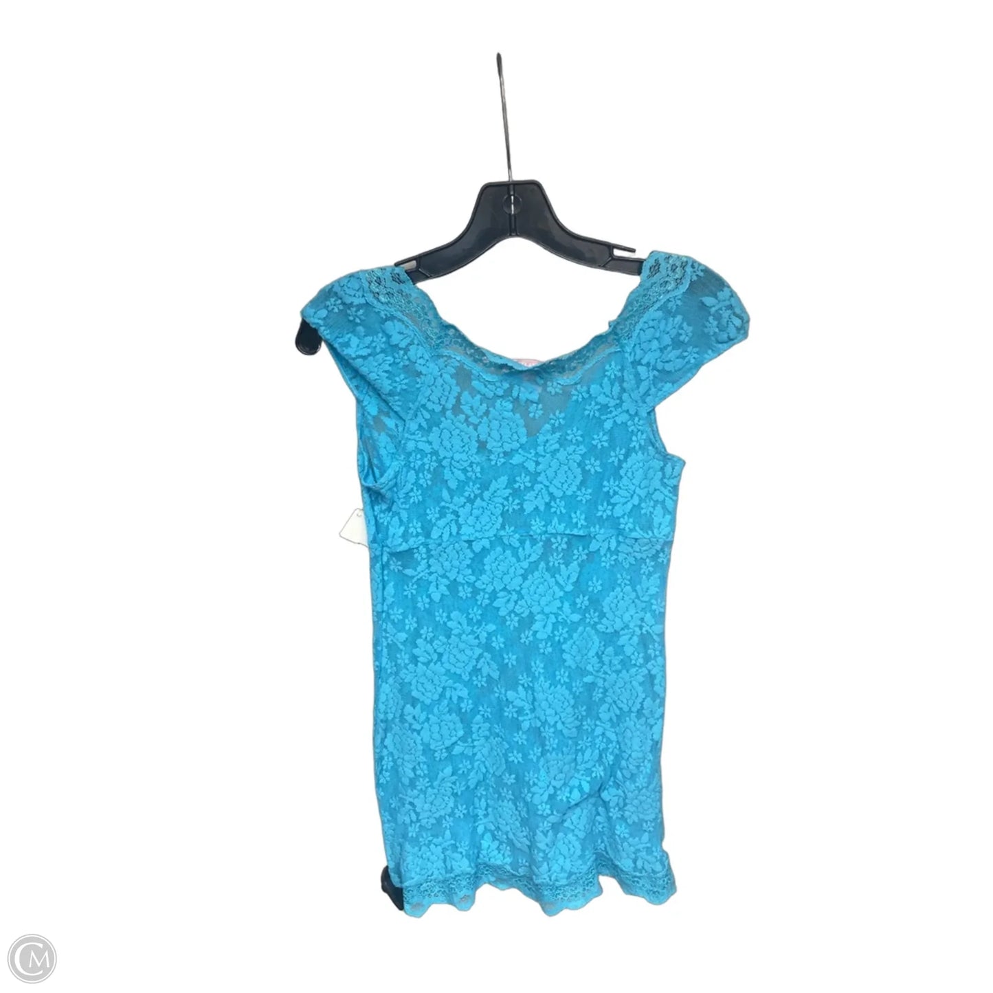 Top Sleeveless By Victorias Secret In Blue, Size: M
