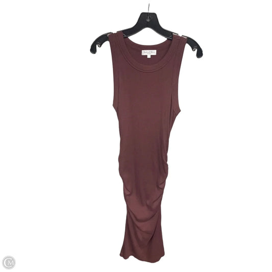 Dress Casual Maxi By Michael Stars In Brown, Size: S