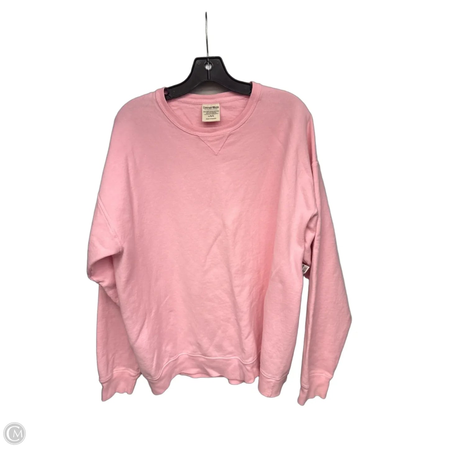 Sweater By Comfort Colors In Pink, Size: L