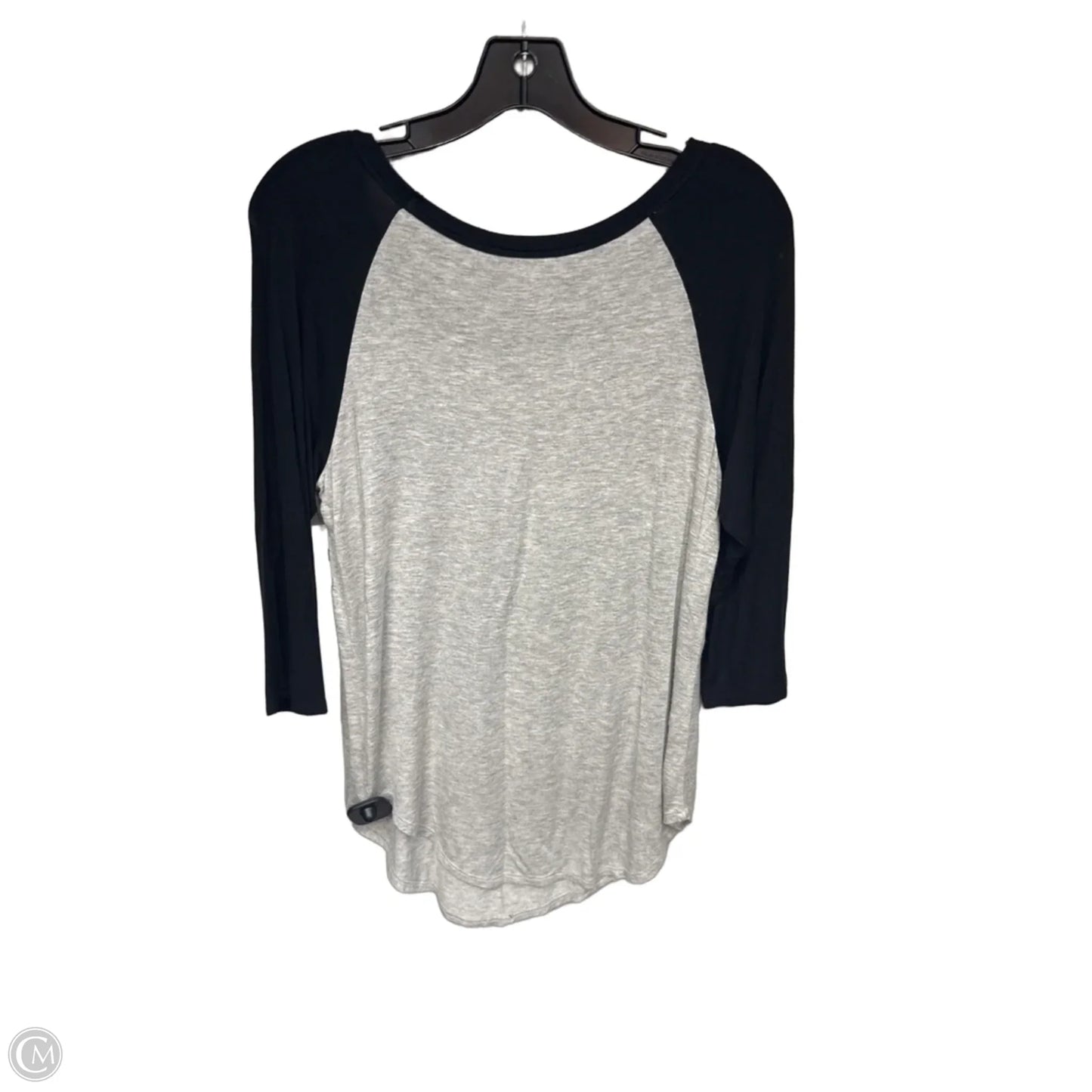 Top Long Sleeve By Scarlett In Black, Size: S