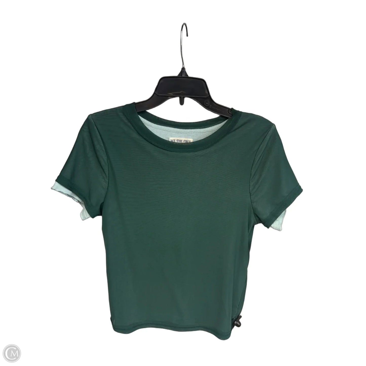 Top Short Sleeve By We The Free In Green, Size: M