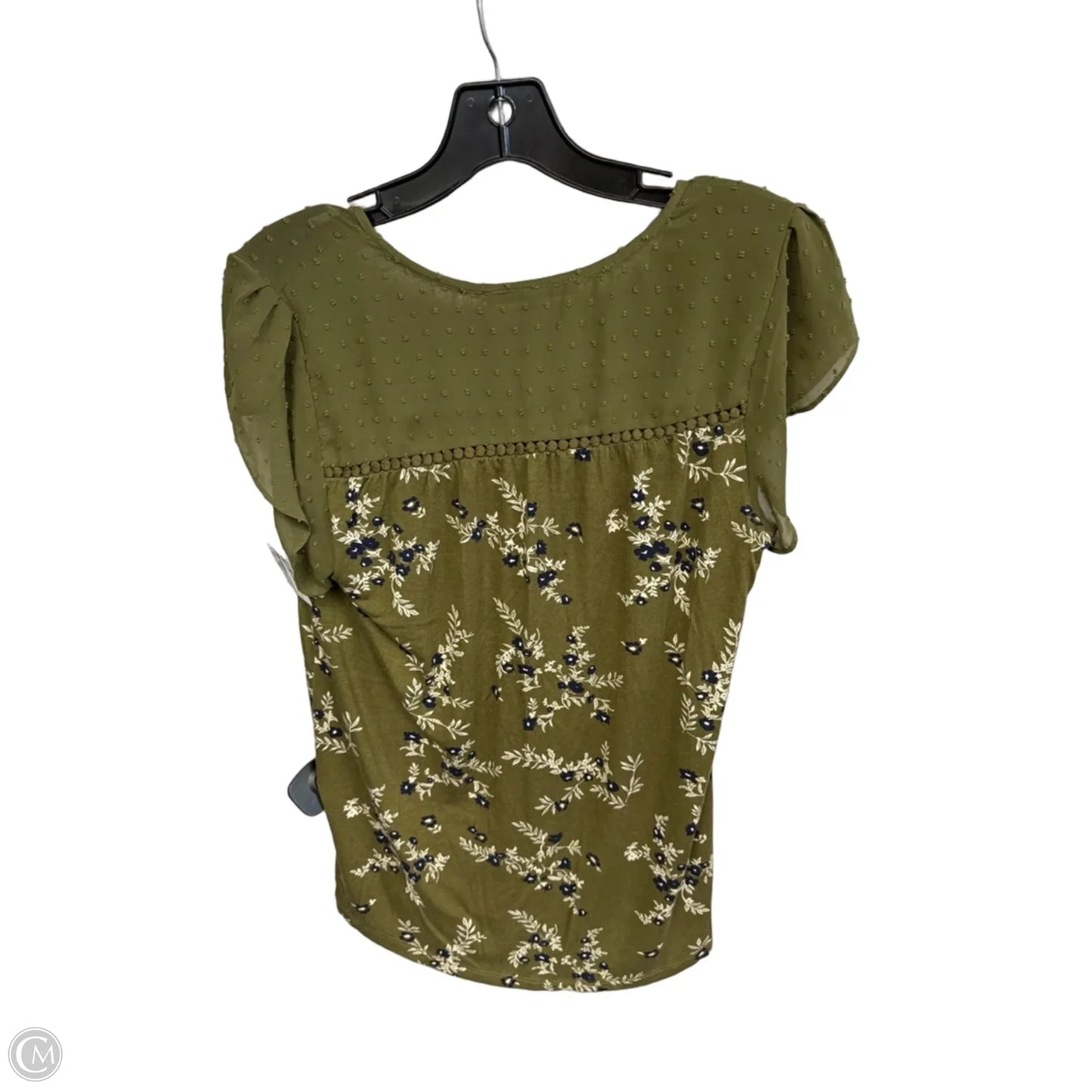 Top Sleeveless By Daniel Rainn In Green, Size: M