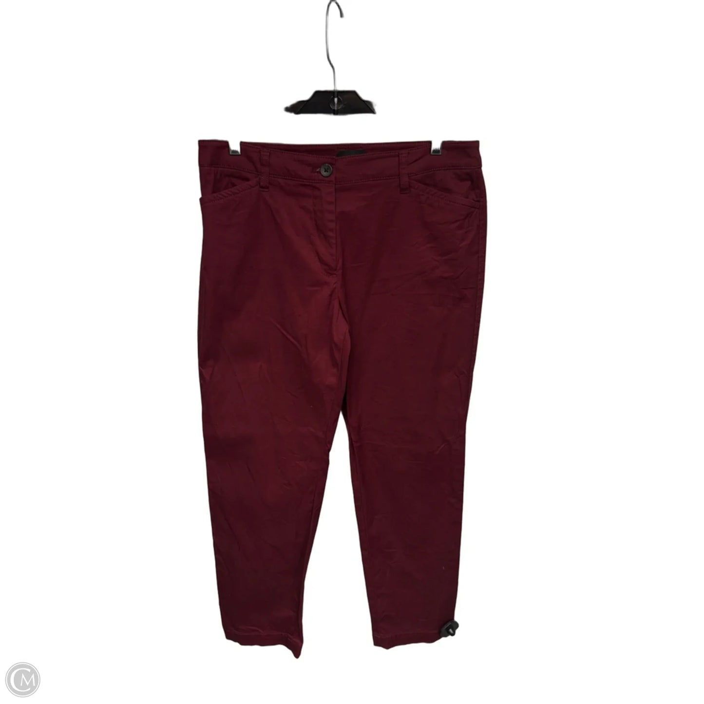 Pants Chinos & Khakis By Talbots In Maroon, Size: 8