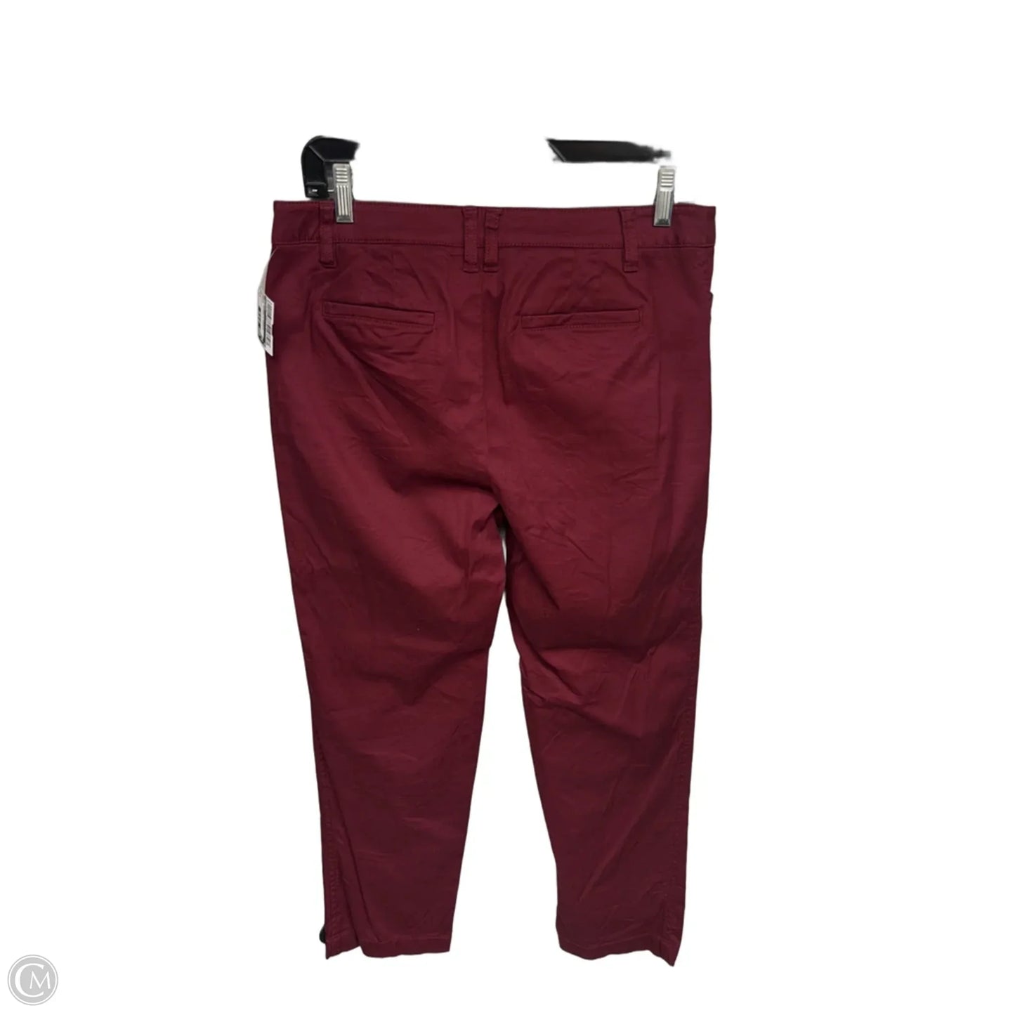 Pants Chinos & Khakis By Talbots In Maroon, Size: 8