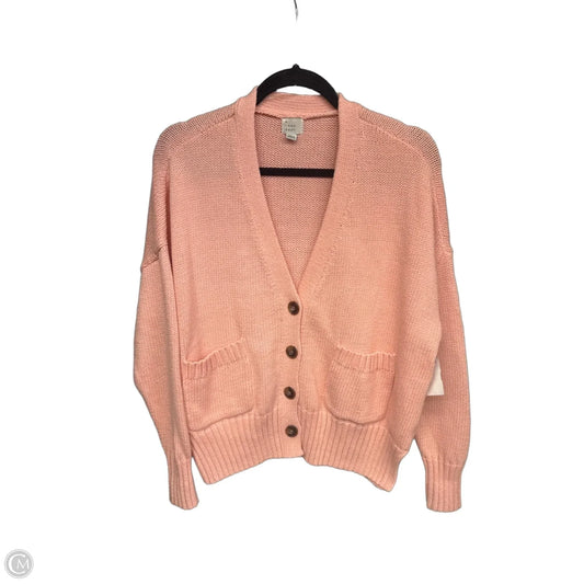 Cardigan By A New Day In Pink, Size: Xs