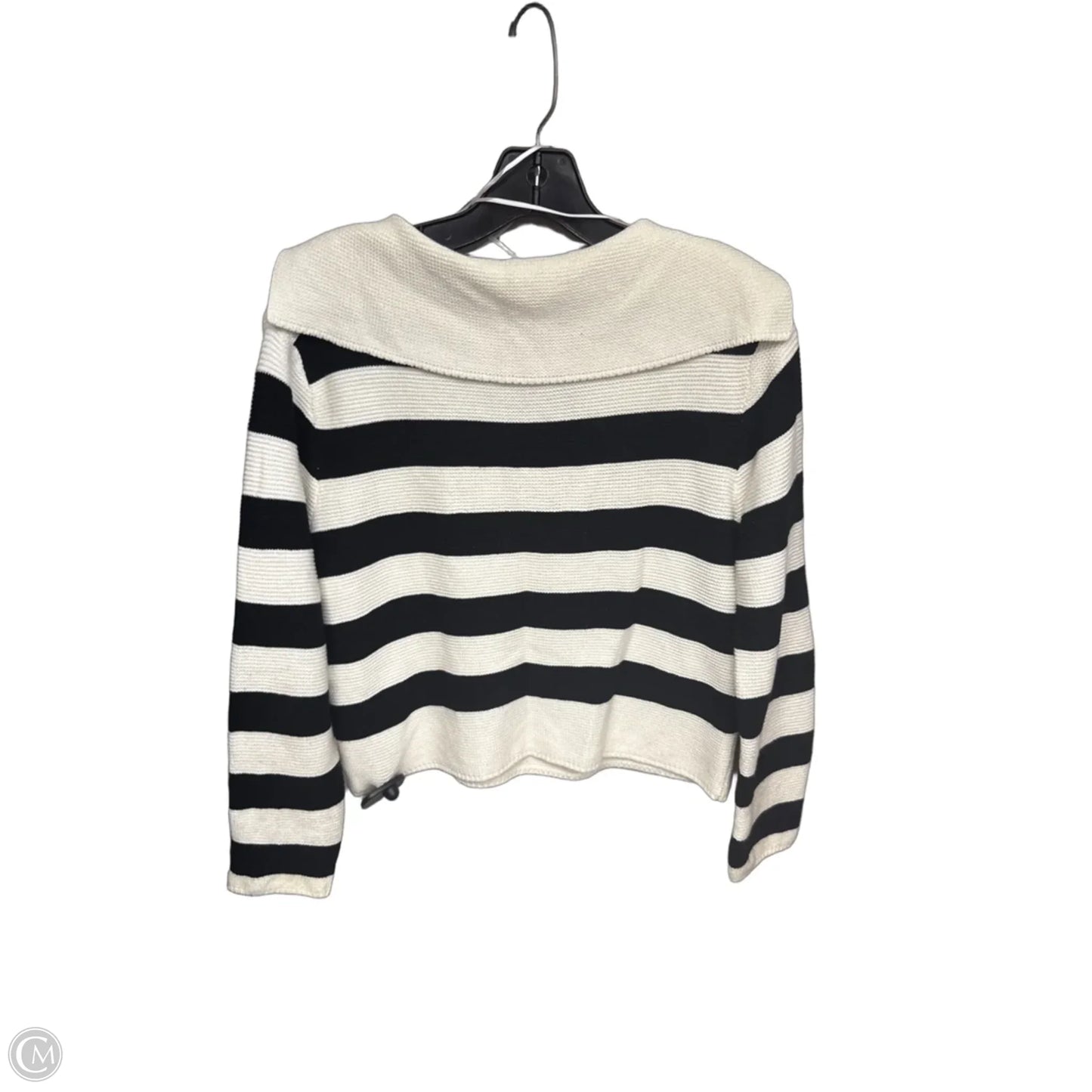 Sweater By Moon And Madison In Black & White, Size: S