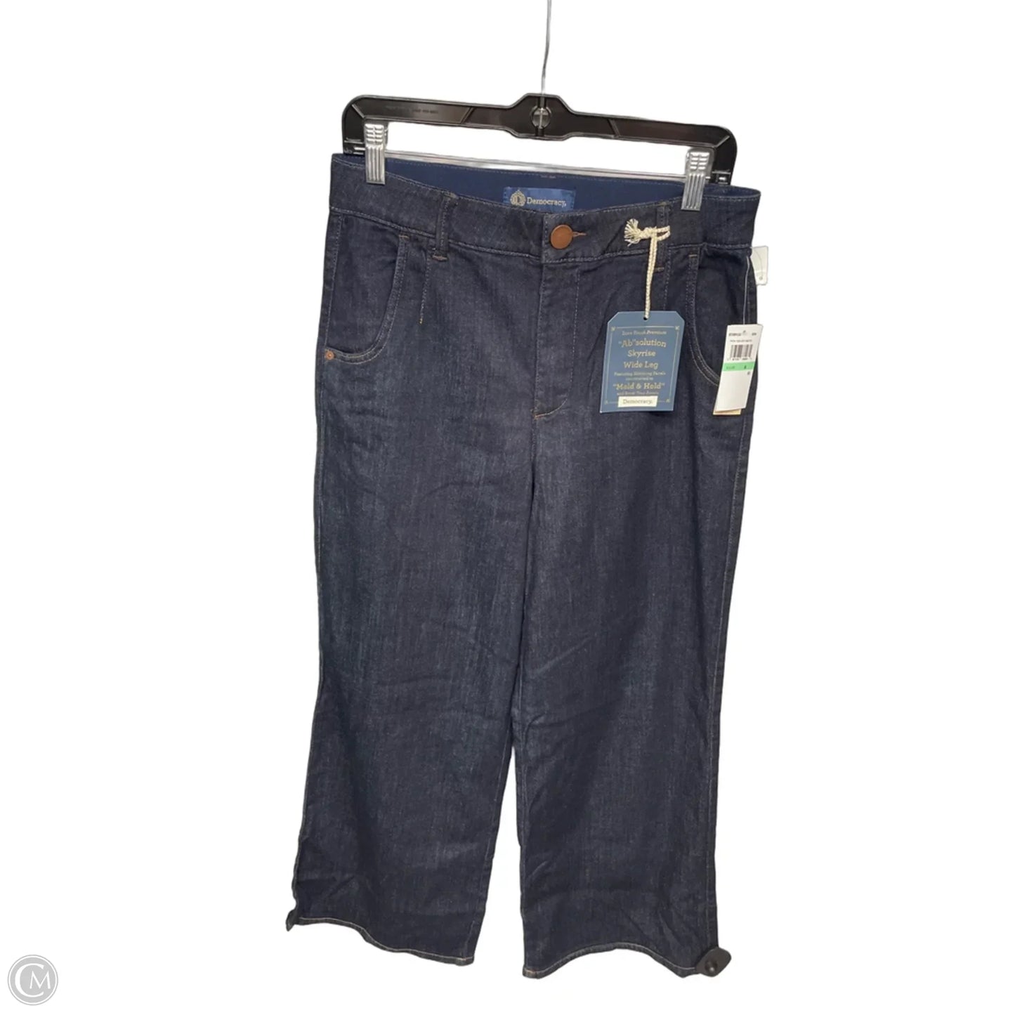 Jeans Wide Leg By Democracy In Blue Denim, Size: 8