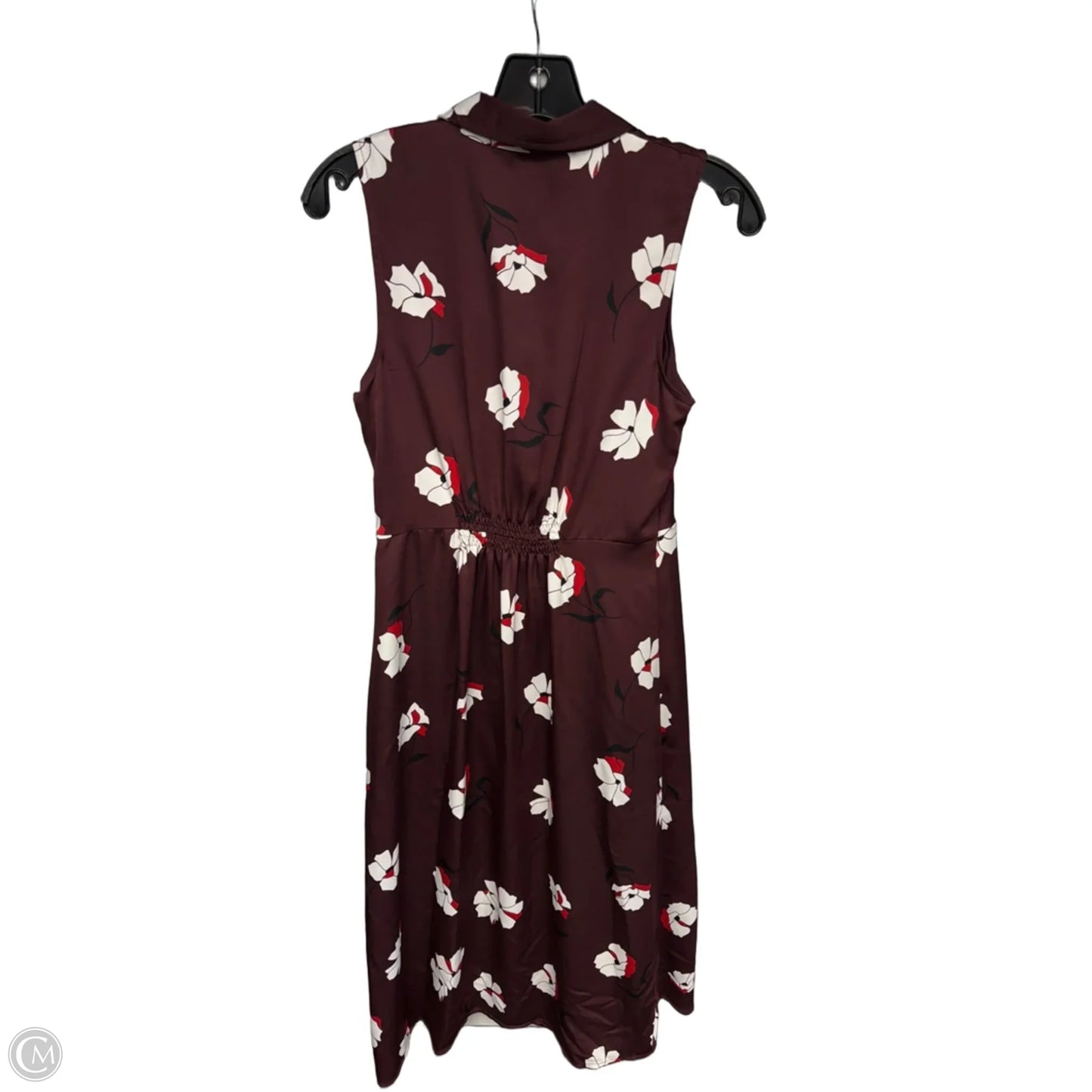 Dress Casual Midi By Nine West In Red, Size: S