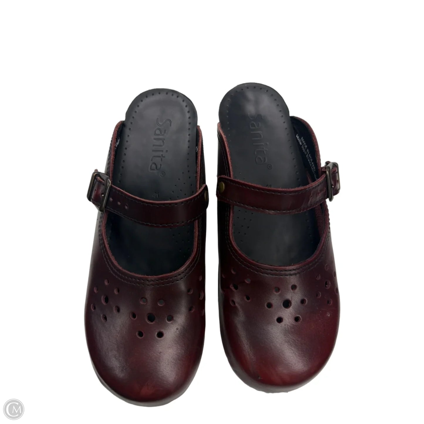 Shoes Heels Block By Sanita In Red, Size: 10