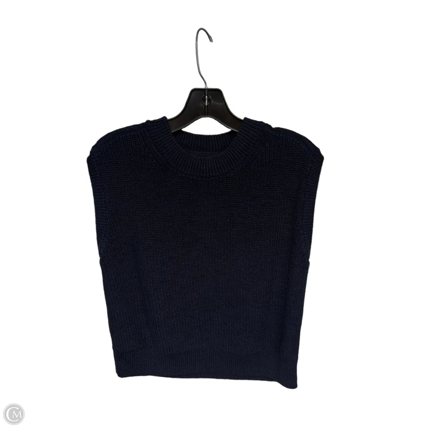 Top Sleeveless By Quince In Navy, Size: L